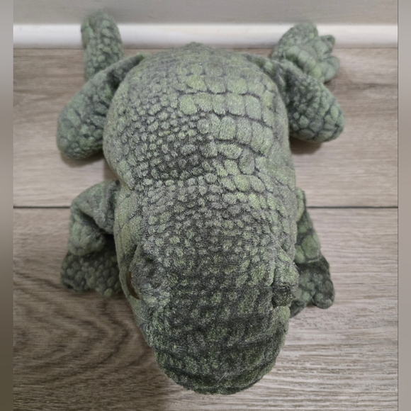 Ty PONDER the Frog 11" Plush Stuffed Animal Toy Green Yellow Large - Picture 3 of 7